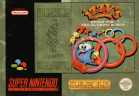 Izzy's Quest for the Olympic Rings Super Nintendo  box art